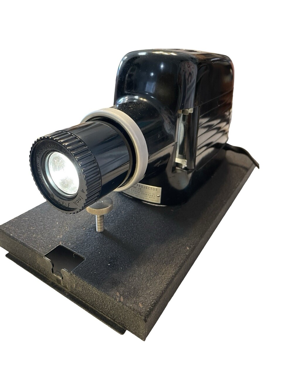Vintage Kodak Kodaslide Model 1A 35mm Slide Projector Case Tested Lamp Working
